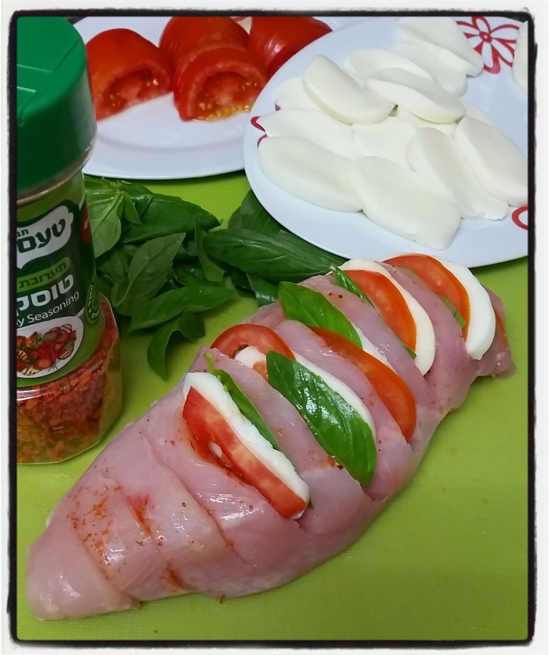 Куриная грудка «Капрезе»